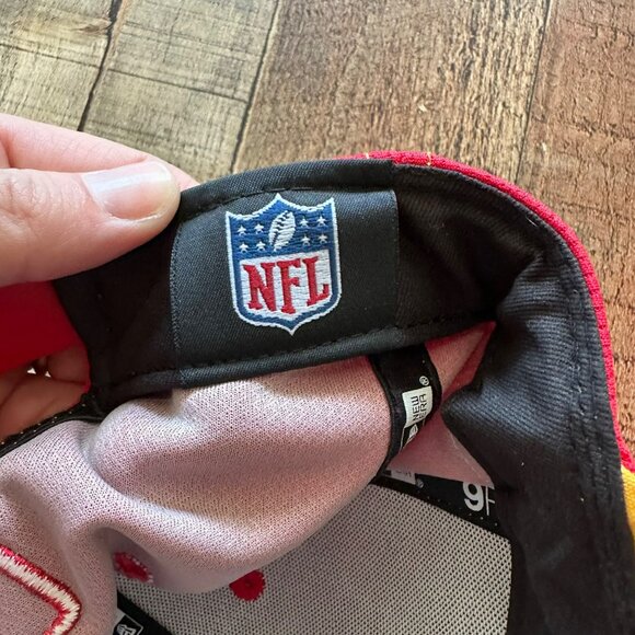 Kansas City Chiefs 1960 NFL Red Adjustable Snapback Hat By New Era - Picture 6 of 6